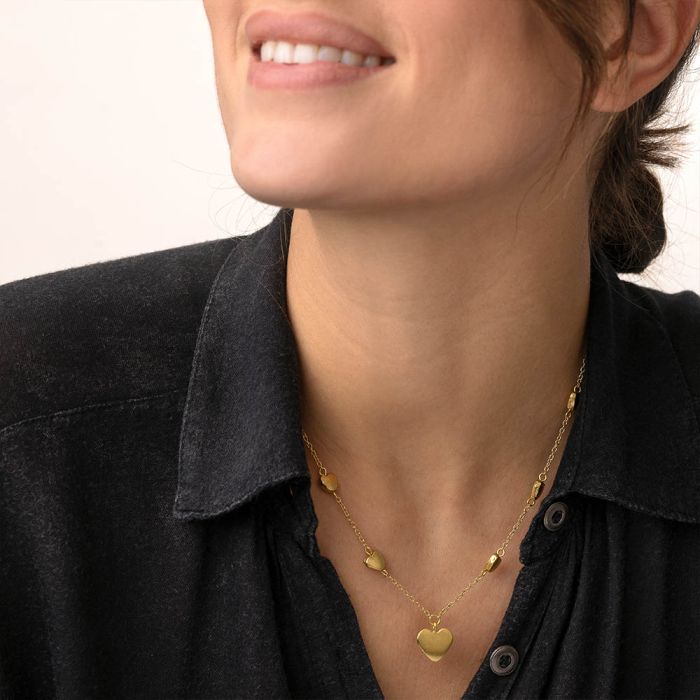 VESTOPAZZO Collana Catena Cuori