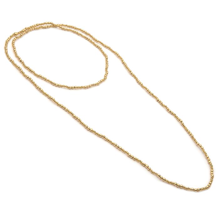 VESTOPAZZO Collana Lunga Mix Mini Sfere/rondelle