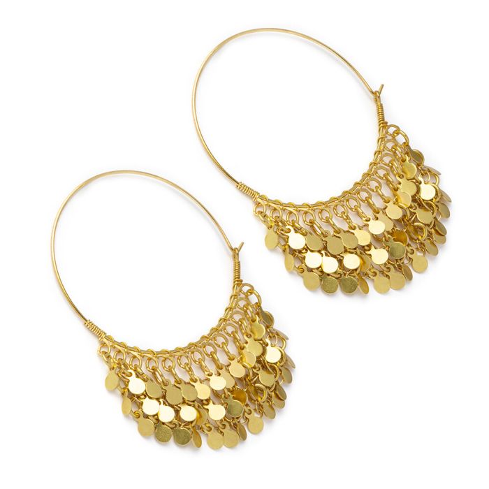 VESTOPAZZO Orecchini Pendenti Hoops