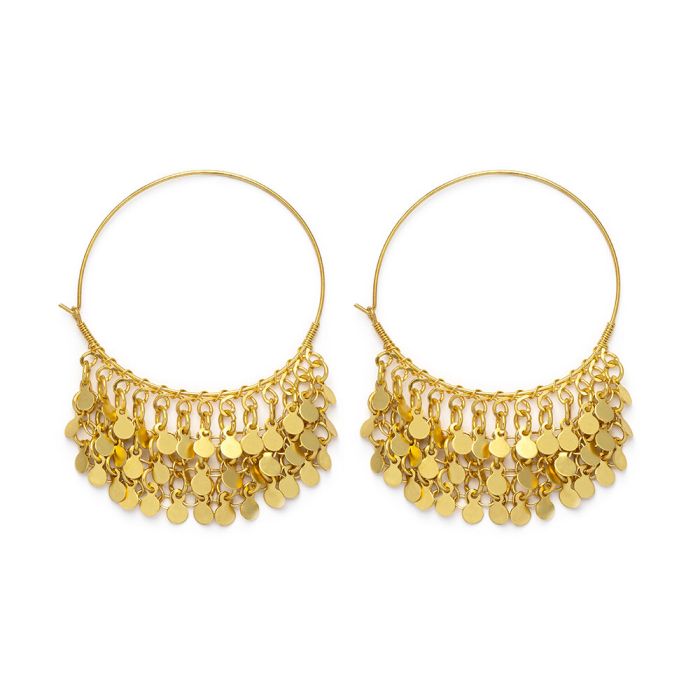 VESTOPAZZO Orecchini Pendenti Hoops