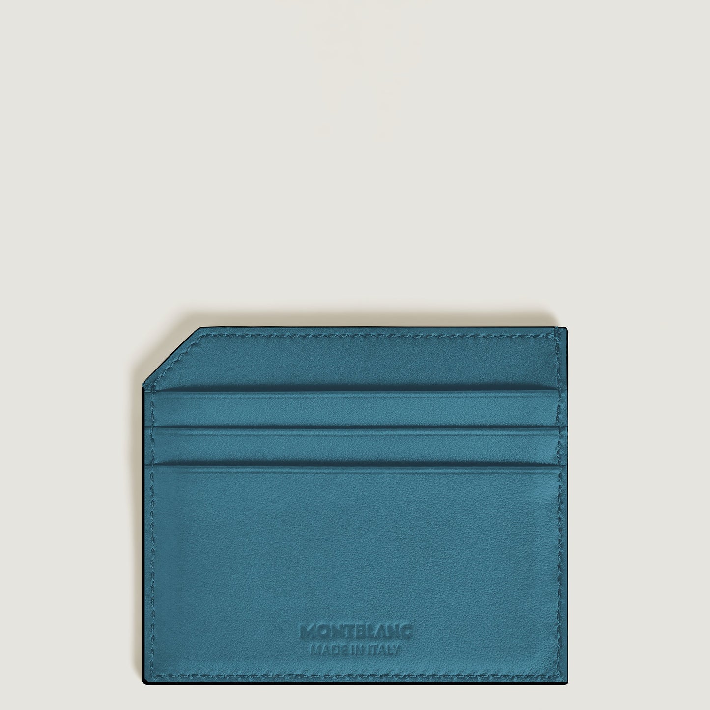 Montblanc Porta carte 6 scomparti Soft Blu Fumè 199312