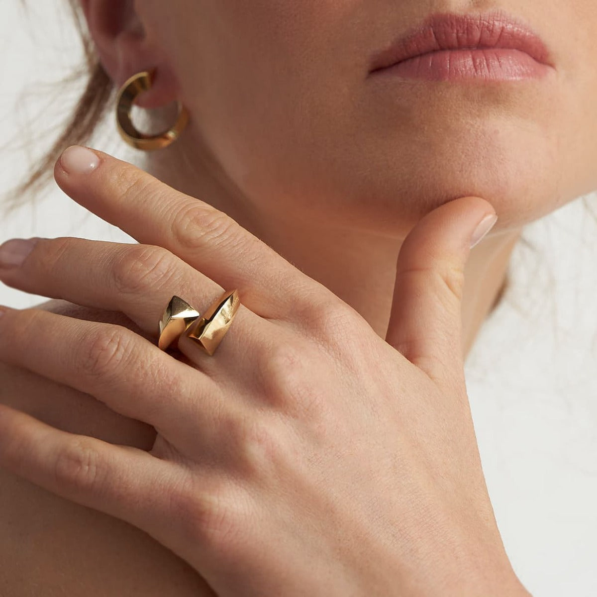 Unoaerre Anello Donna Contrarié Dorato