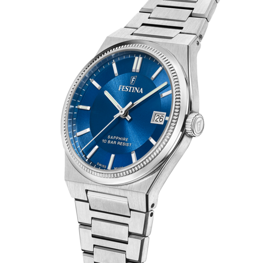 Festina Orologio Uomo Azzurro
