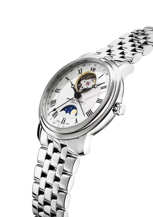 FC- Orologio Uomo Classico Heart Beat Moonphase Date