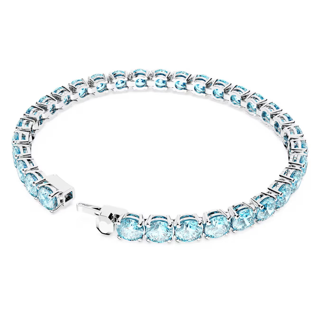 Swarovski Bracciale Tennis Blu