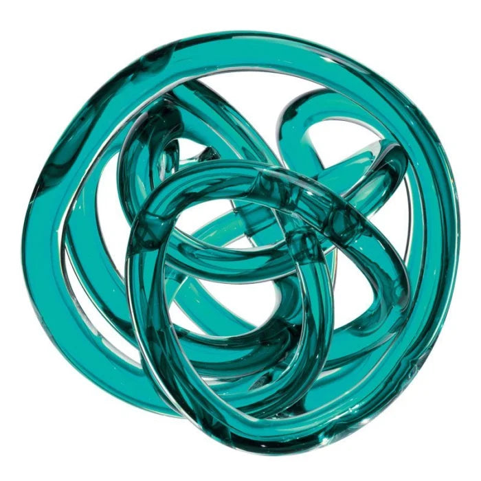Rogaska Nodo dell’Amore 21 cm Blu Chiaro