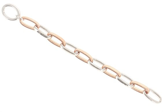 Pesavento Bracciale Maglie Grandi Bicolori