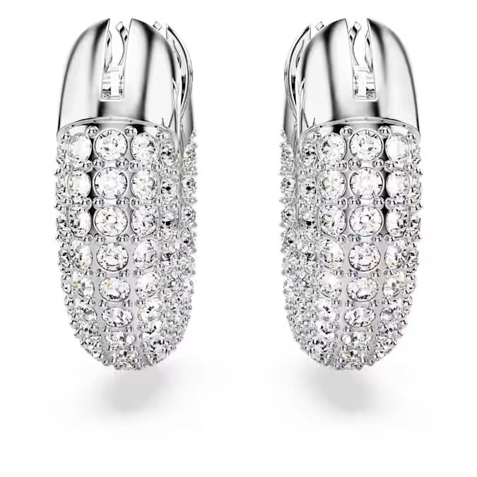 Swarovski Orecchini A Cerchio Dextera