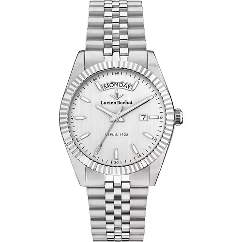 Lucien Rochat Orologio Da Uomo Bienne Silver