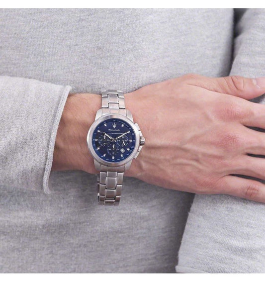 Maserati Orologio Da Uomo Successo Blu
