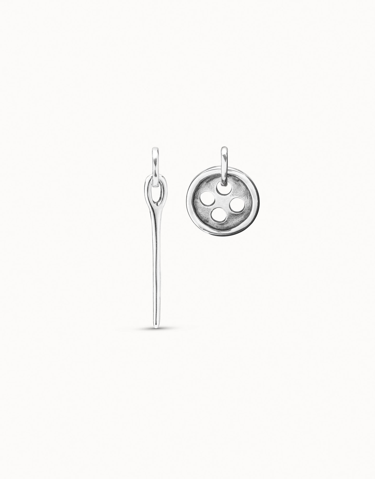 Uno de 50 Orecchini Needle And Button