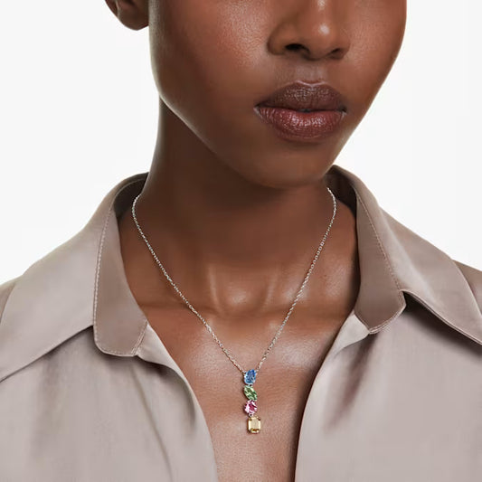 Swarovski Collana Pendente Y Gema