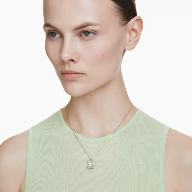 Swarovski Collana Pendente Gema Multicolore