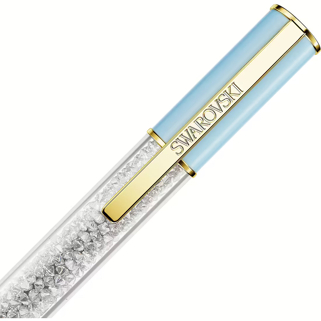 Swarovski Penna Crystalline Lustre Verde e Azzurra