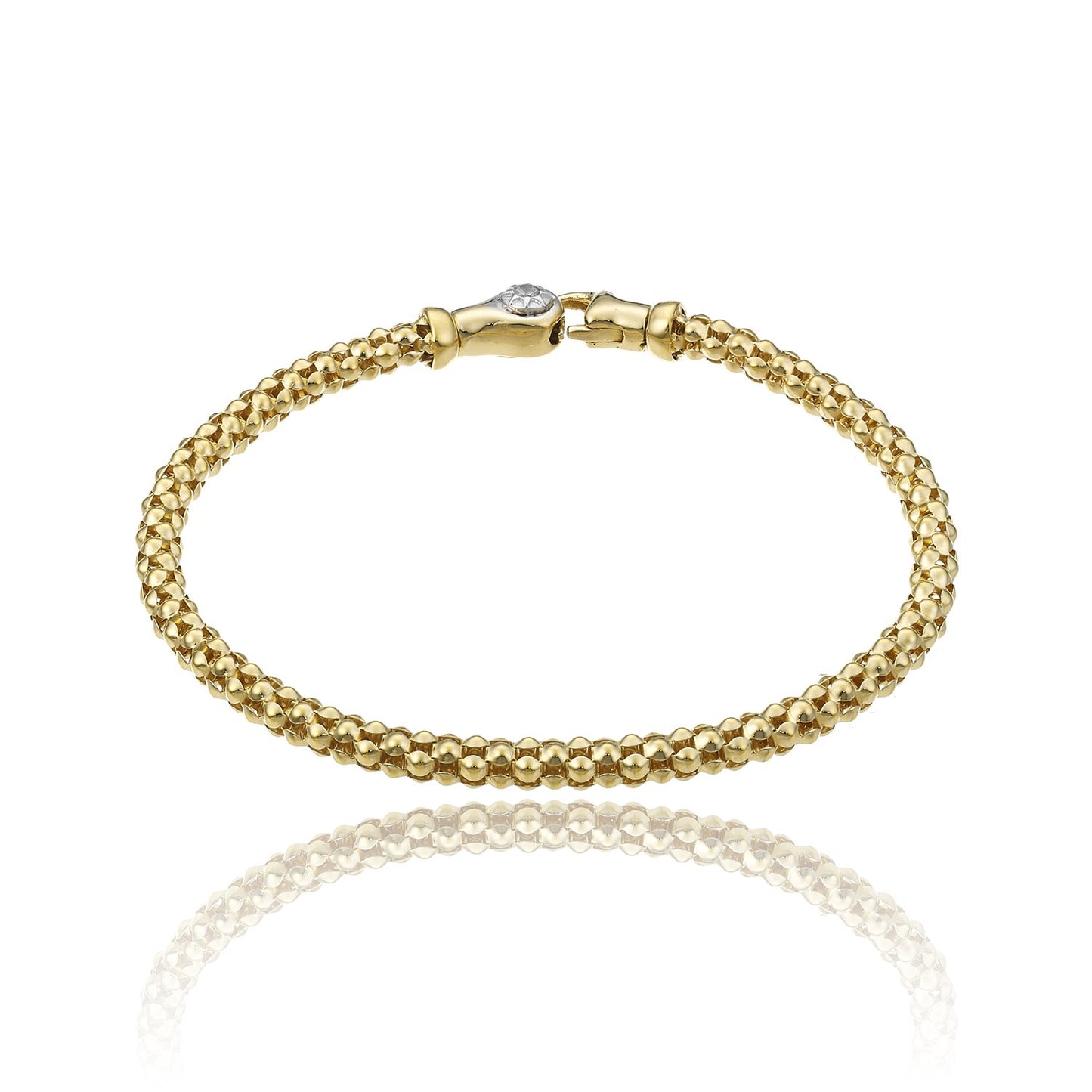 Chimento Bracciale Melograno Oro Giallo 18kt E Diamanti