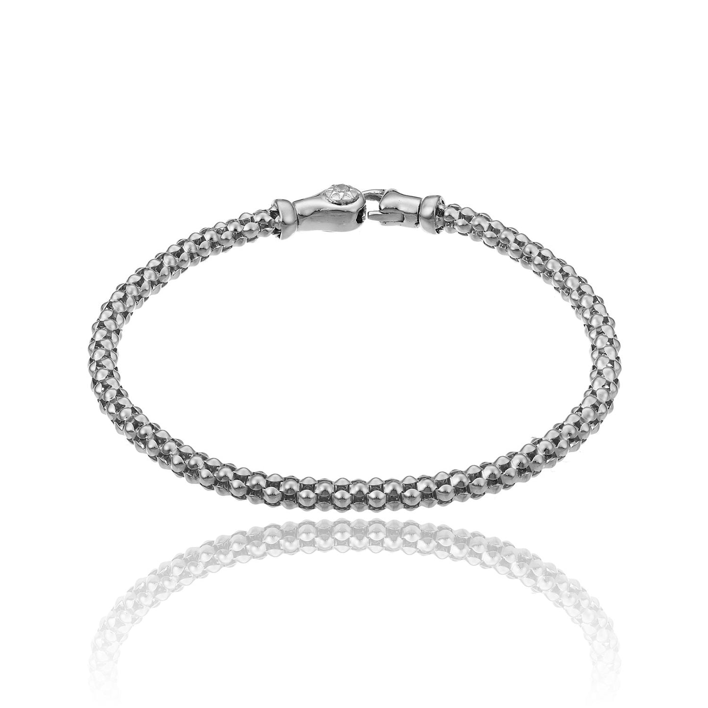 Chimento Bracciale Melograno Oro Bianco 18kt E Diamanti