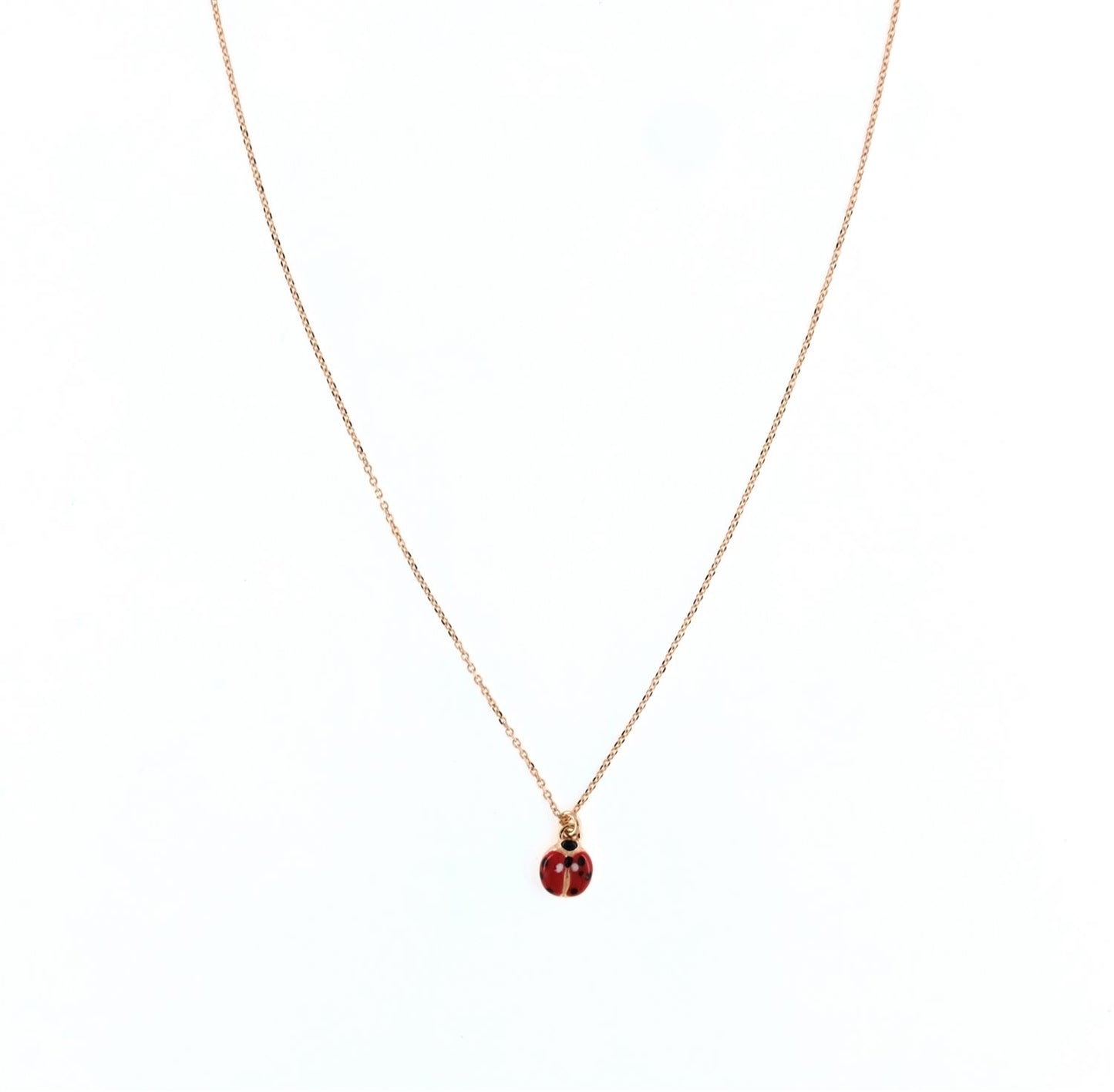 Versari Collana Con Coccinella Smaltata