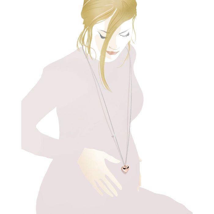 Le Bebé Suonamore Cuore Da Donna In Argento Rosato