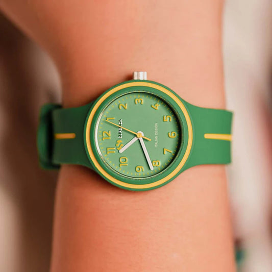 Superga Orologio Bambino Colorful Verde e Giallo