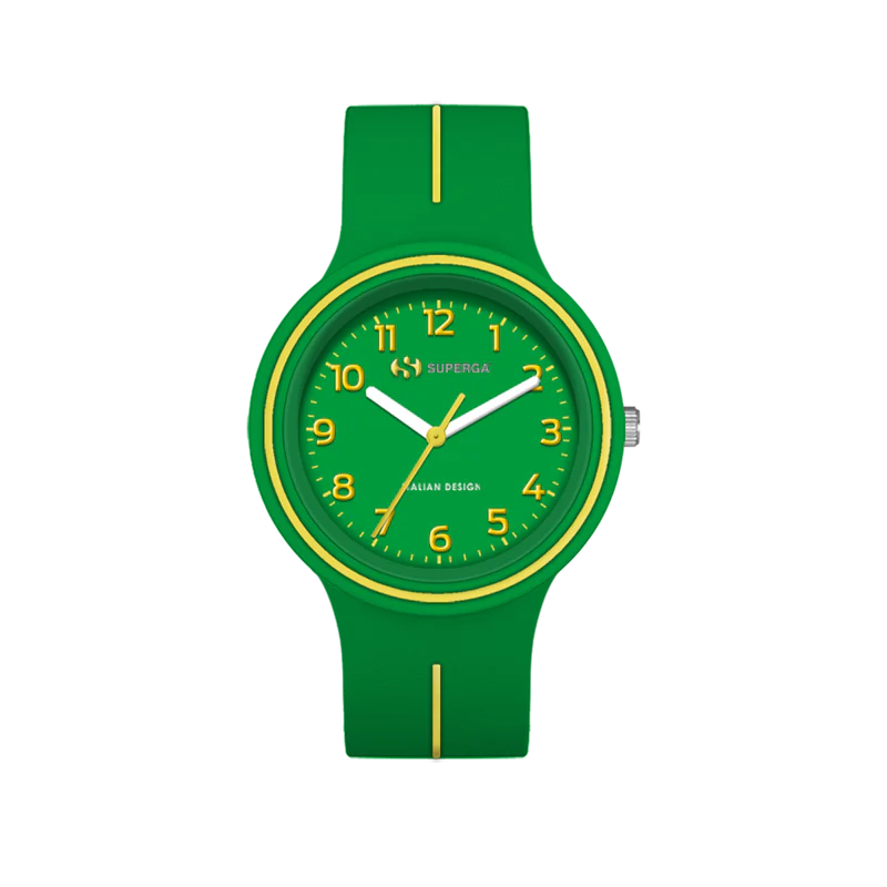 Superga Orologio Bambino Colorful Verde e Giallo