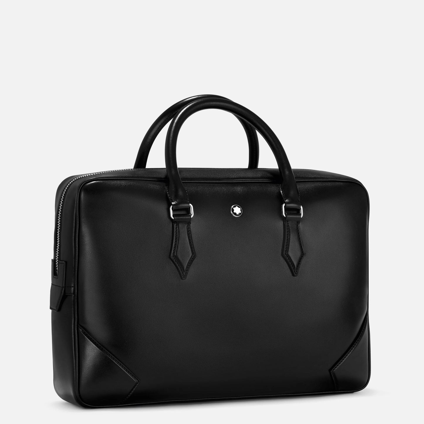 Montblanc Borsa Portadocumenti Meisterstuck In Pelle Nera 129664