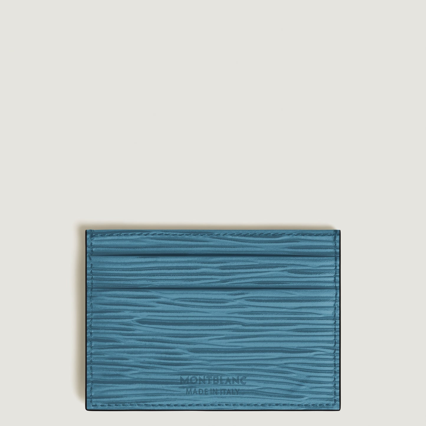 Montblanc Porta carte 5 scomparti 4810 Blu Fumè 199349