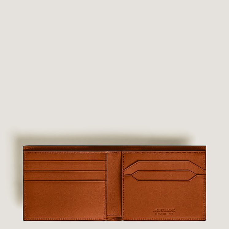 Montblanc Portafoglio 6 Scomparti Meisterstück Ruggine 198806