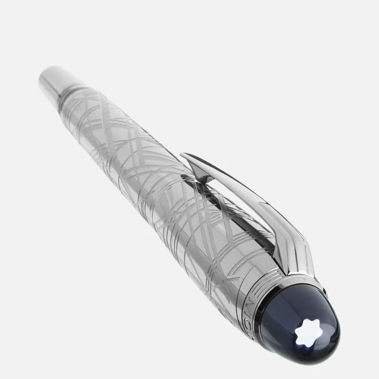 Montblanc Penna Fineliner Starwalker SpaceBlue Metal 130220