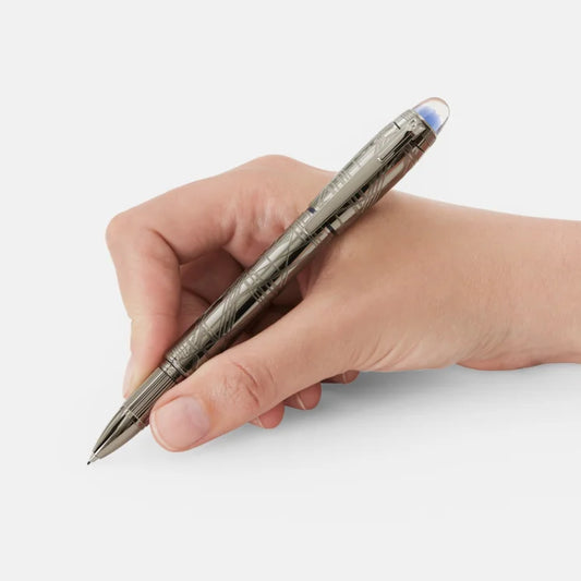Montblanc Penna Fineliner Starwalker SpaceBlue Metal 130220