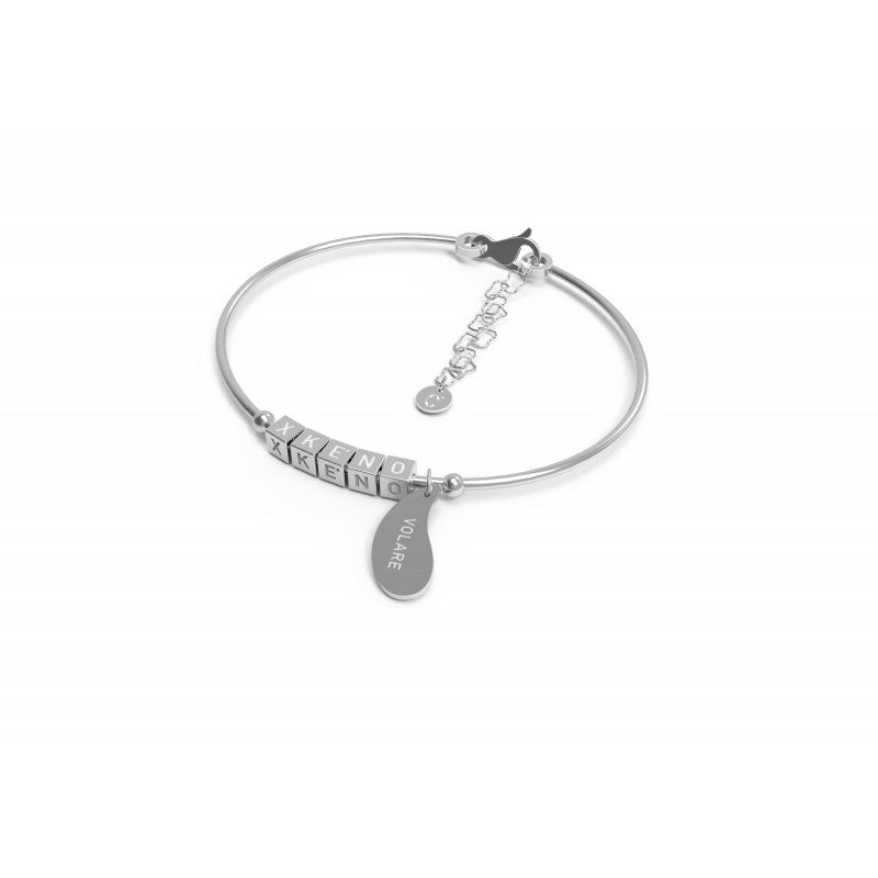 XKÉNO Bracciale Rigido Argento 925