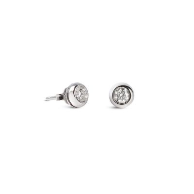 Alfieri & St John Orecchini Punto Luce Con Diamanti