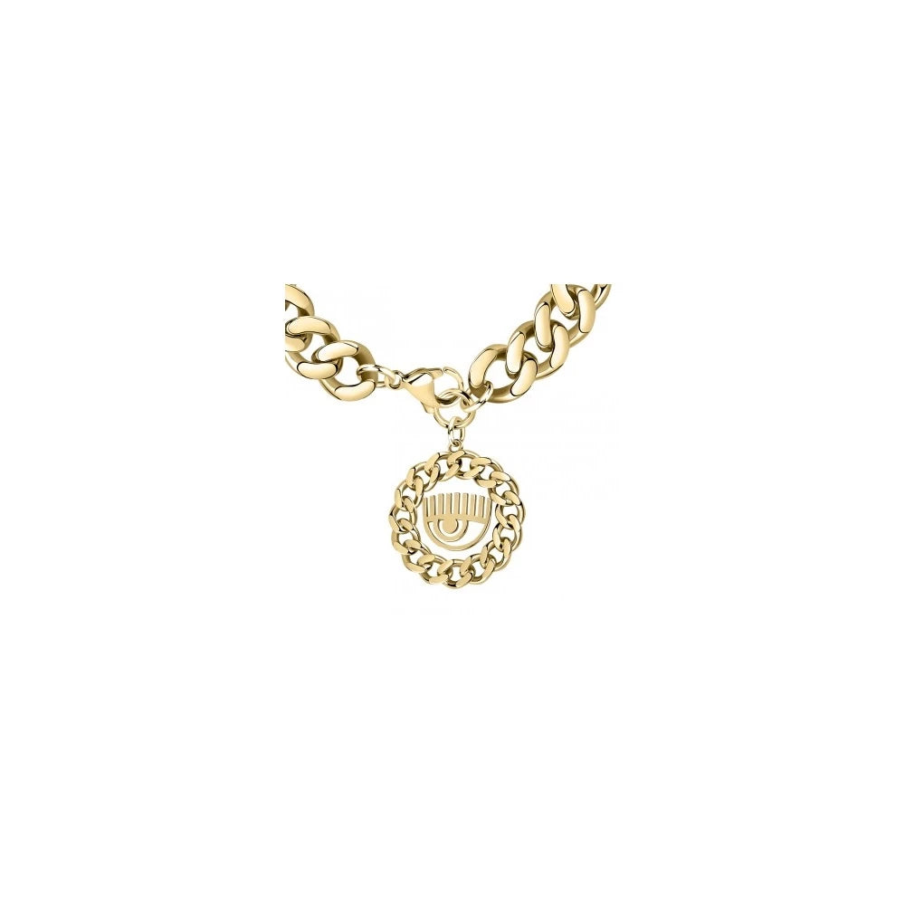 Bracciale Chiara Ferragni Bossy Chain con charm occhio J19AUW37