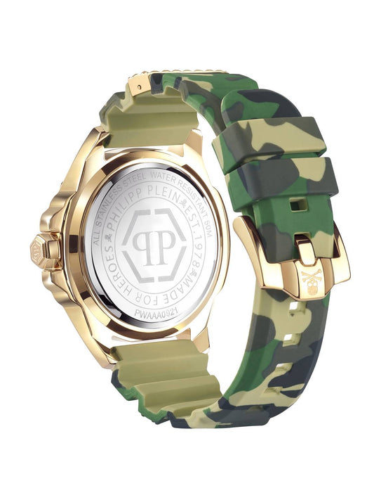 Philipp Plein Men´s Watch THE $KULL TITAN Camouflage PWAAA0921