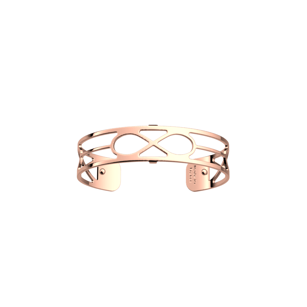 Les Georgettes Bracciale Infini 14 mm Finitura Oro Rosa