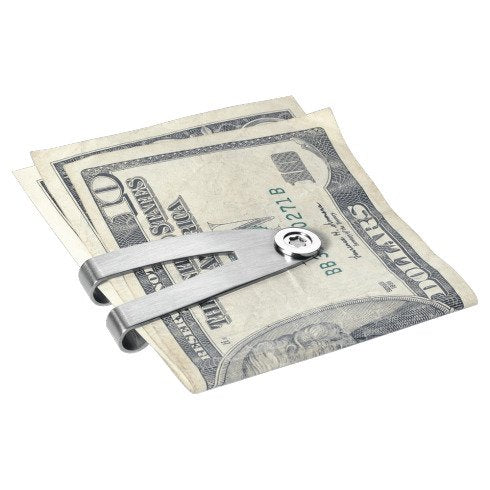 Fermasoldi in acciaio pregiato della collezione Money Clip Montblanc - Codice prodotto: 9902