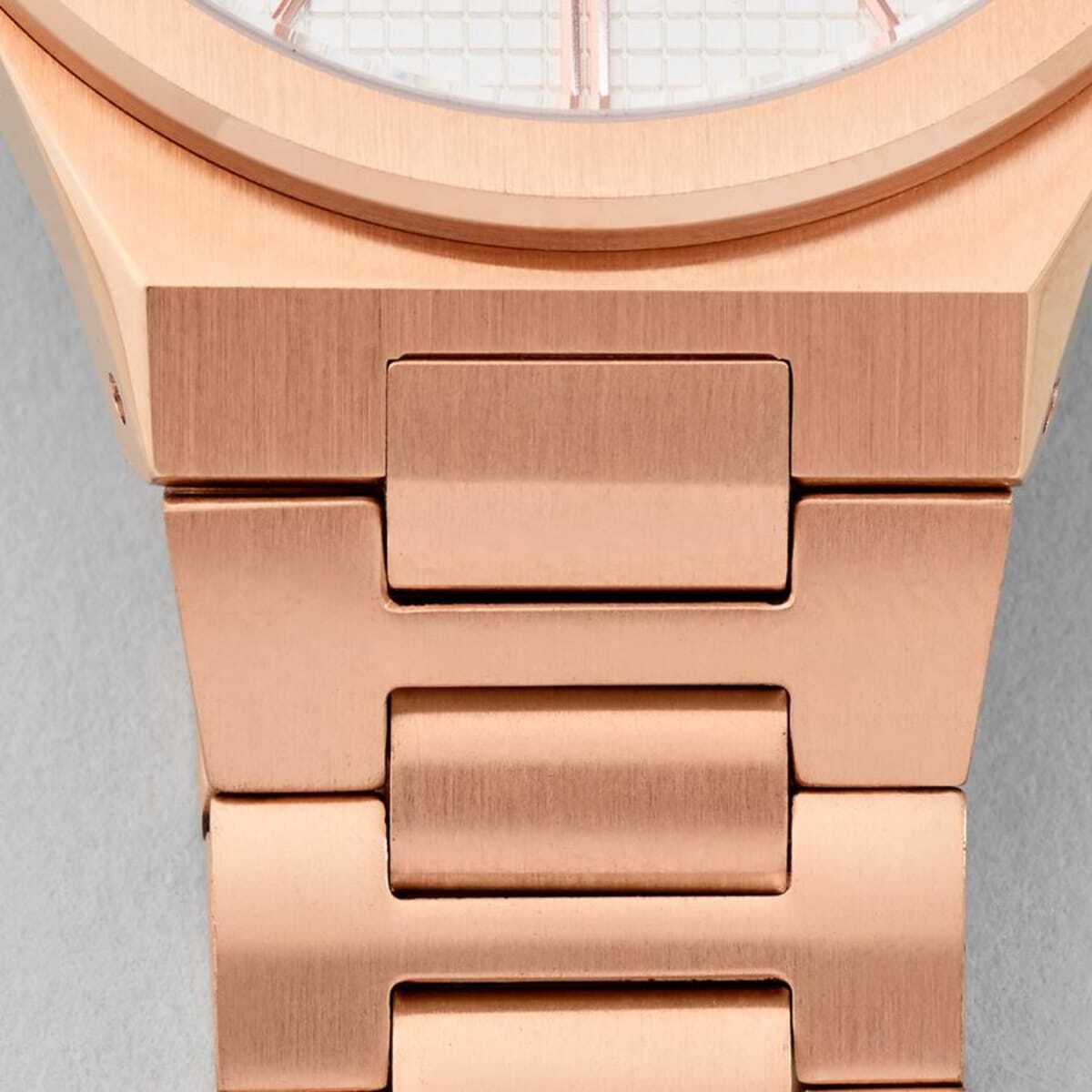 Cluse Orologio Donna Vigoureux Steel, Rose gold Snow White/Rose Gold