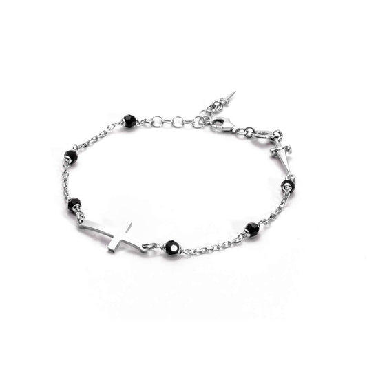 Cesare Paciotti Bracciale Uomo Cross Rosary