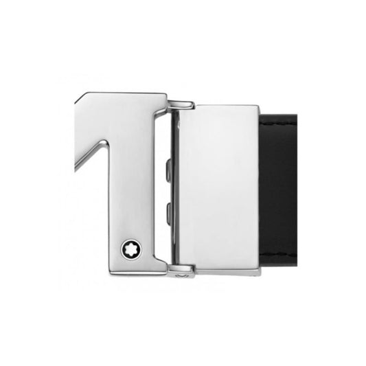 Montblanc Cintura Da Uomo In Pelle Nera M_Gram 127697