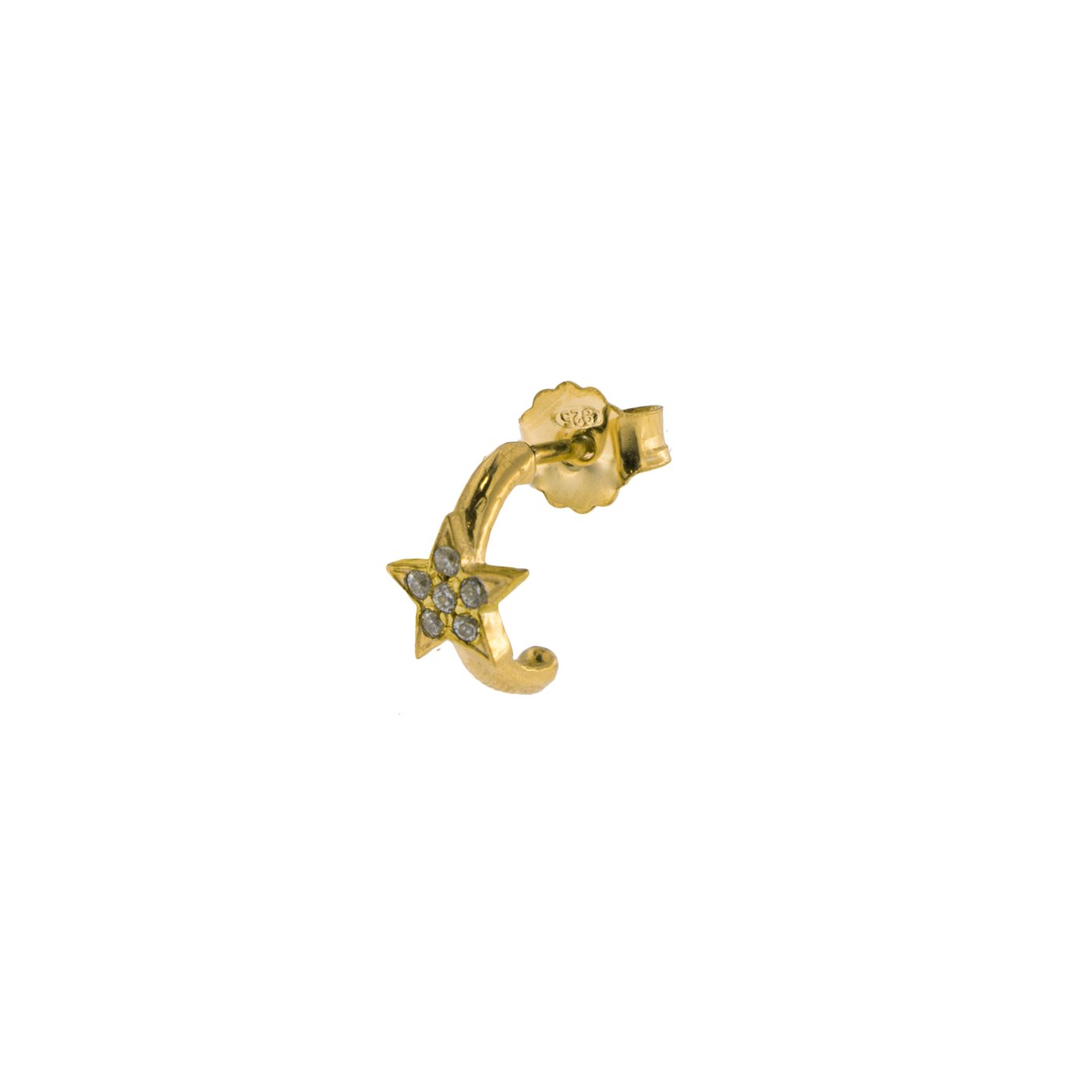 Rue Des Mille Mono Orecchino Stella Diametro 1 Cm