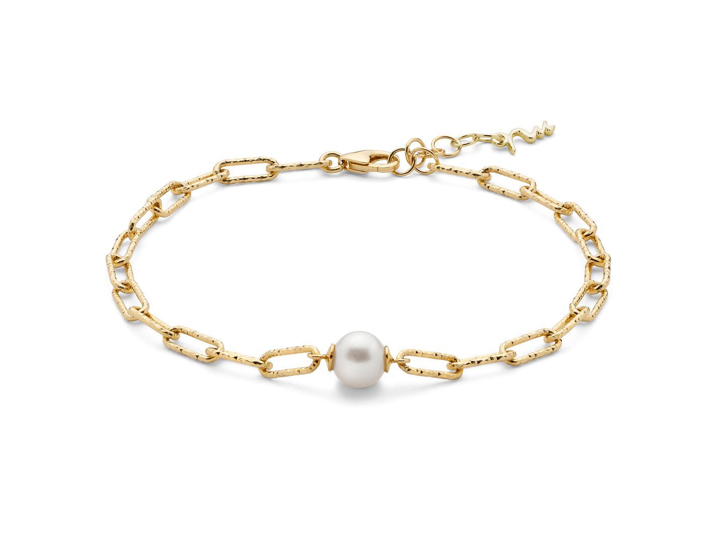 Miluna Bracciale A Catena Con Perla