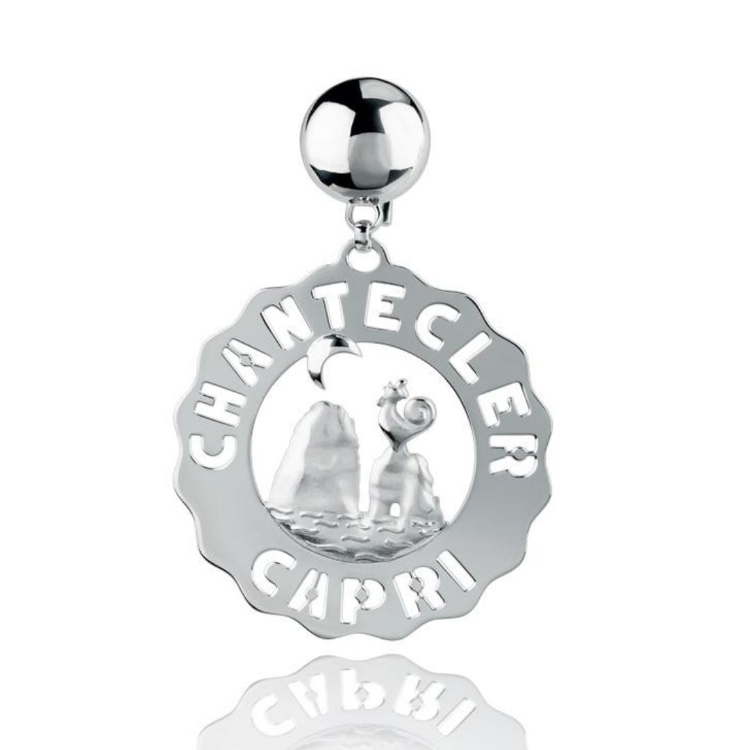 Chantecler Logo Orecchino Mono Grande Faraglioni
