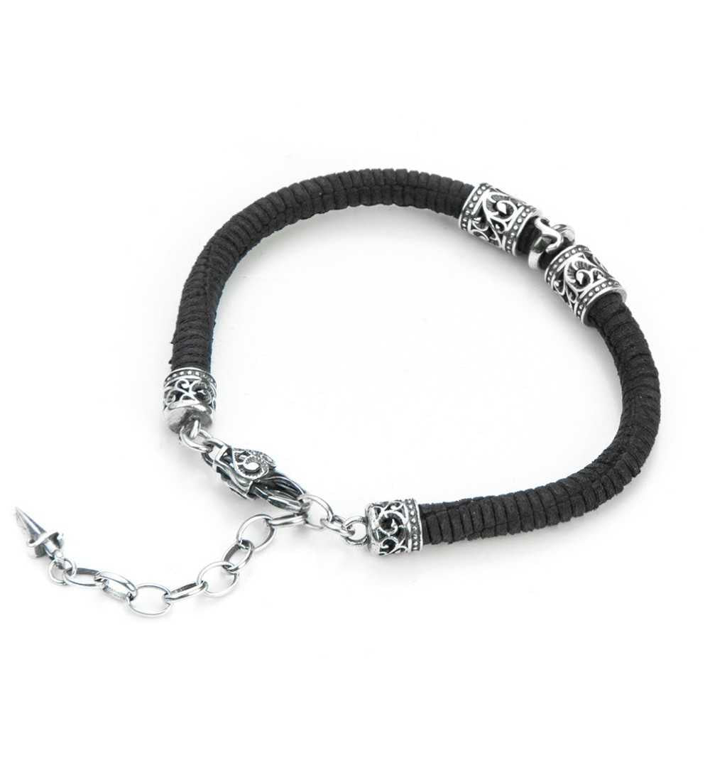 Cesare Paciotti Bracciale Uomo Black Sand