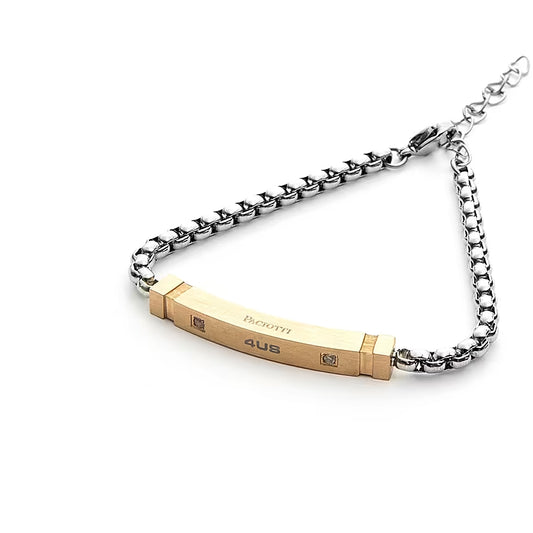 Cesare Paciotti 4US Bracciale Uomo Tubolar Rose Gold