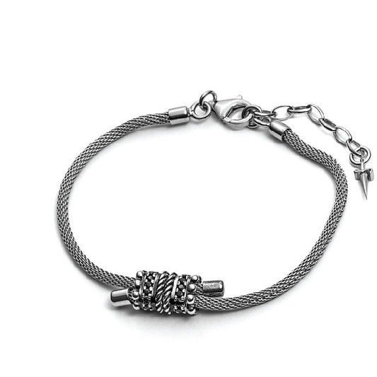 Cesare Paciotti Bracciale Uomo White Flow