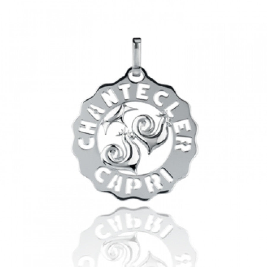 Chantecler Logo Ciondolo Grande Galli E Sole