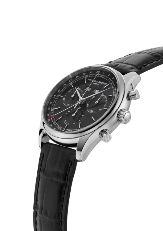 FC- Orologio Uomo Classico Quartz Chronograph Triple Calendar