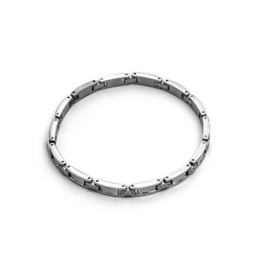 Cesare Paciotti 4US Bracciale Uomo Round Steel