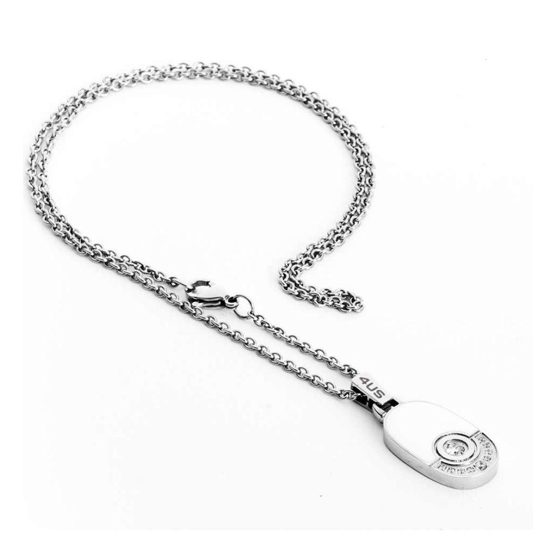 Cesare Paciotti 4US Collana Uomo White Kiss