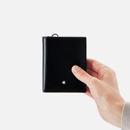 Montblanc Portafoglio Compatto 6 Tasche in Pelle Meisterstück 129677