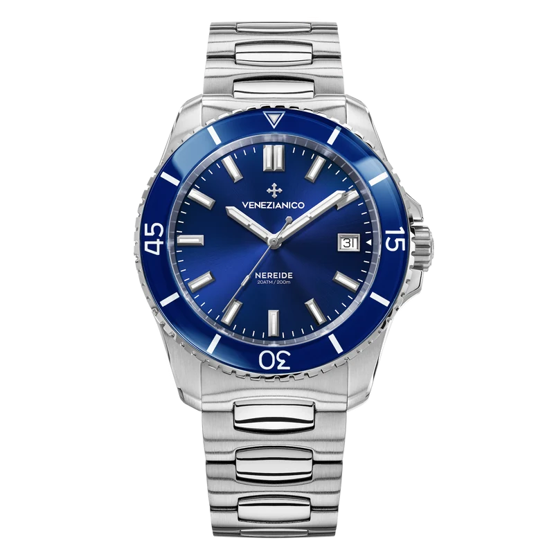 Venezianico Orologio Automatico Nereide Blu 42
